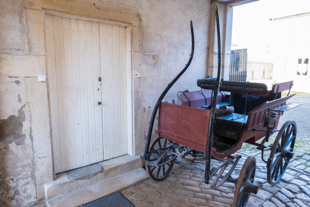 Gîte rural, l'entrée