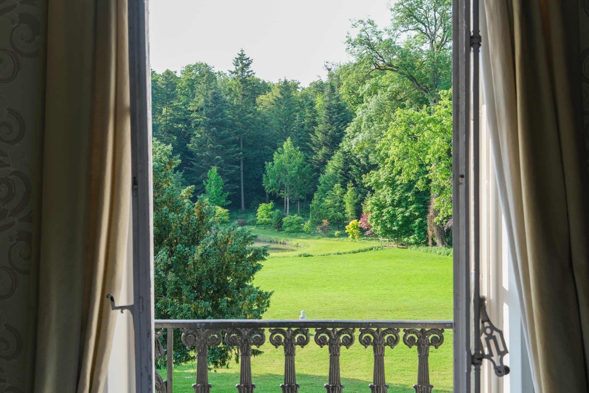 chambre verte château de choloy